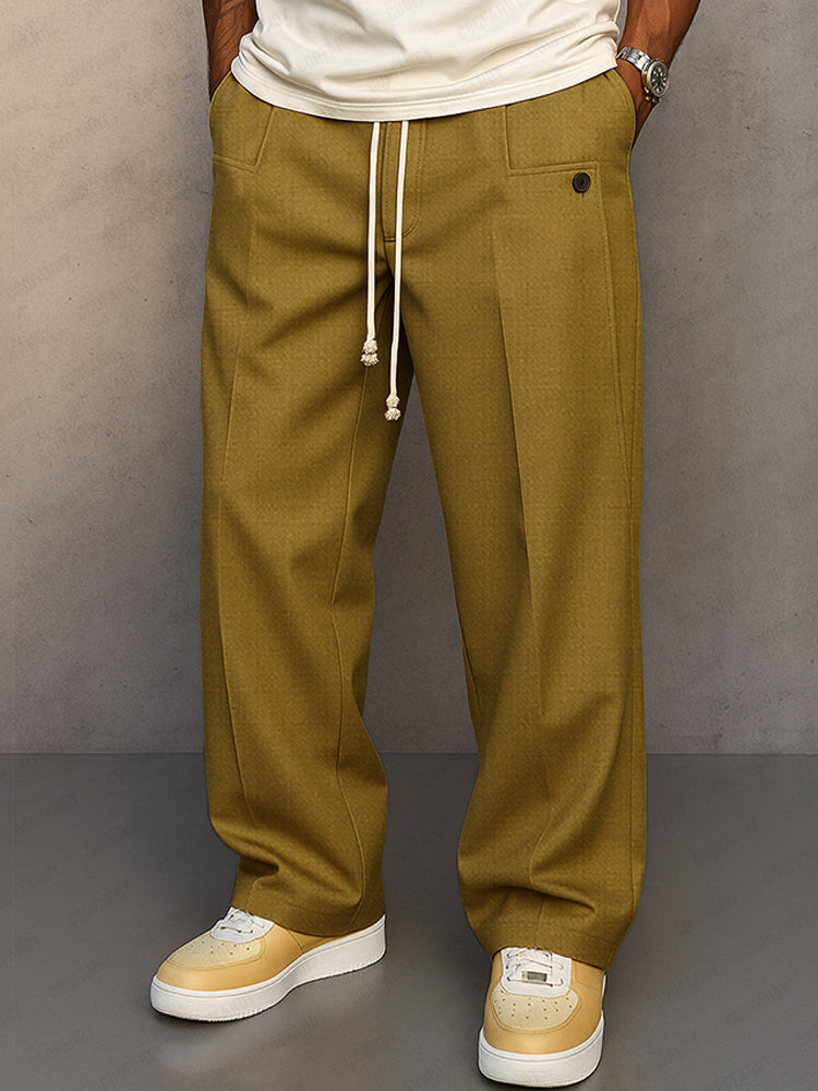 Elegant drawstring trousers for men | Adrien -2