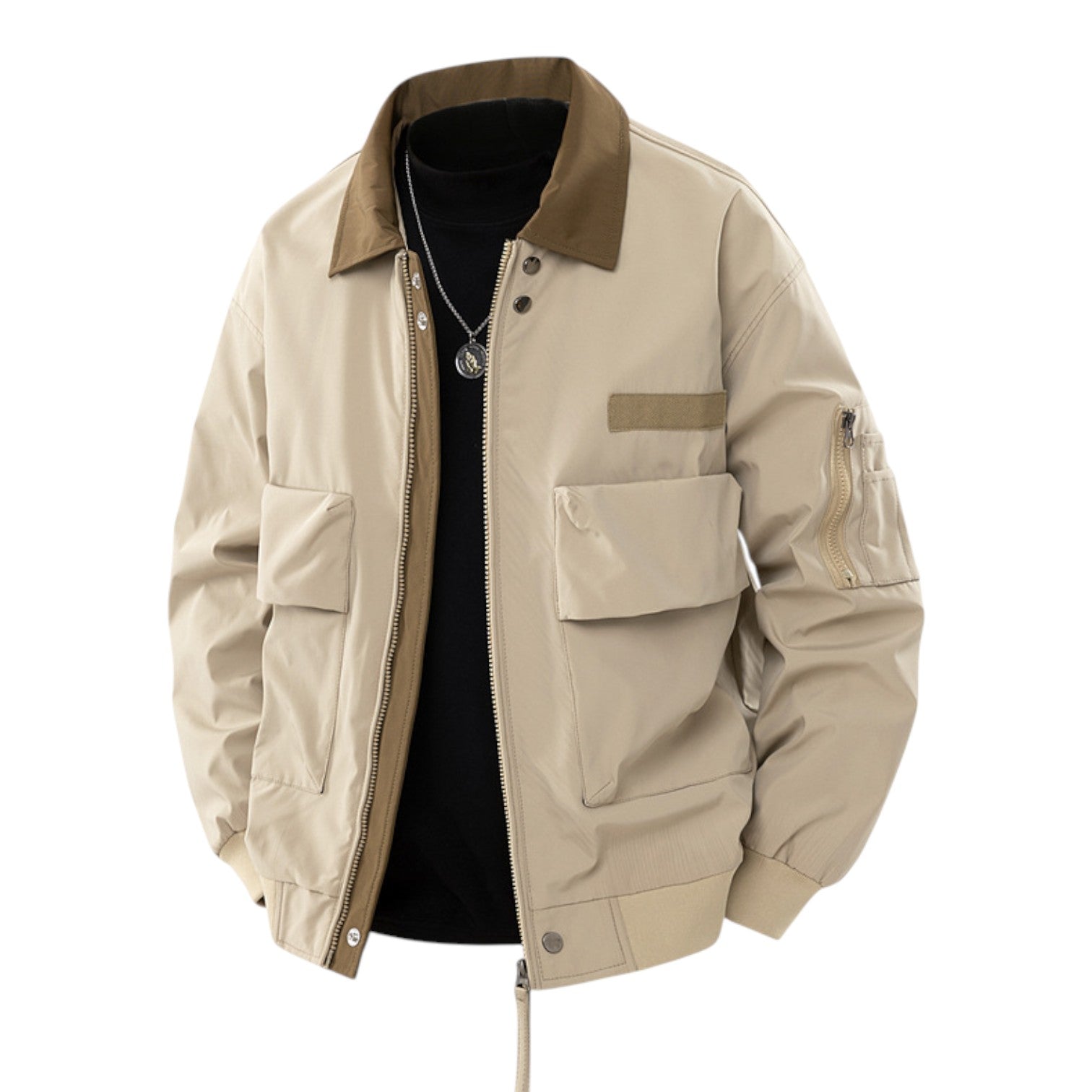 Modern jacket bomber for men | Rowan -4