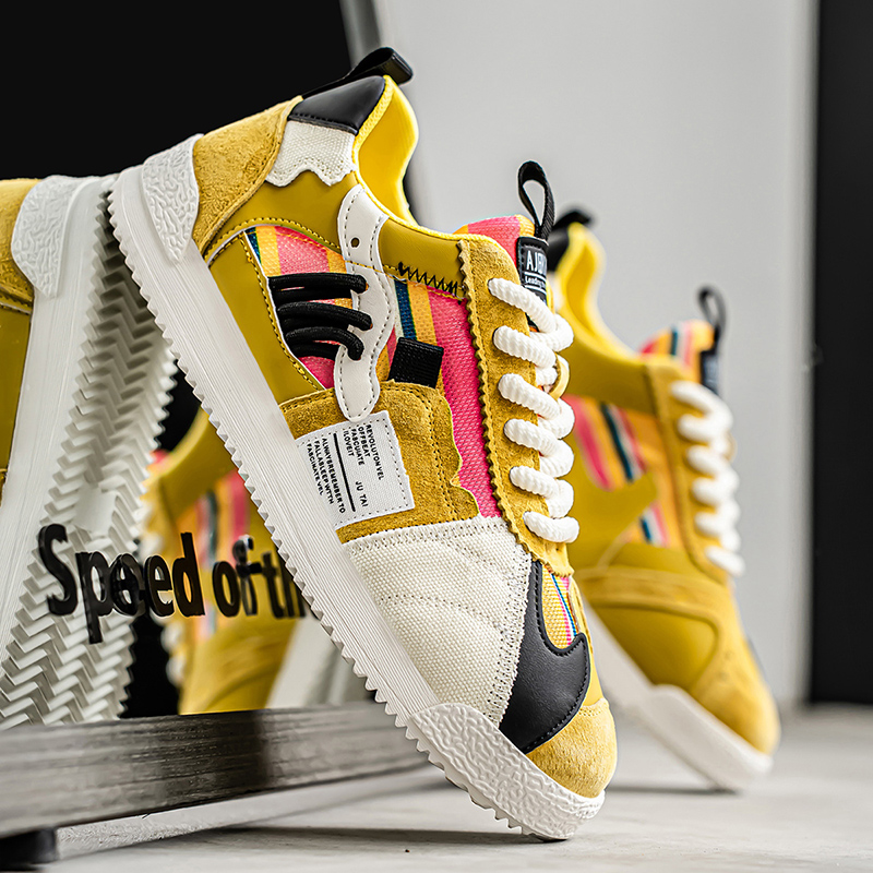 Lightweight retro sneakers for women | Colourful & Urbans -20