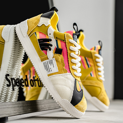 Lightweight retro sneakers for women | Colourful & Urbans -20