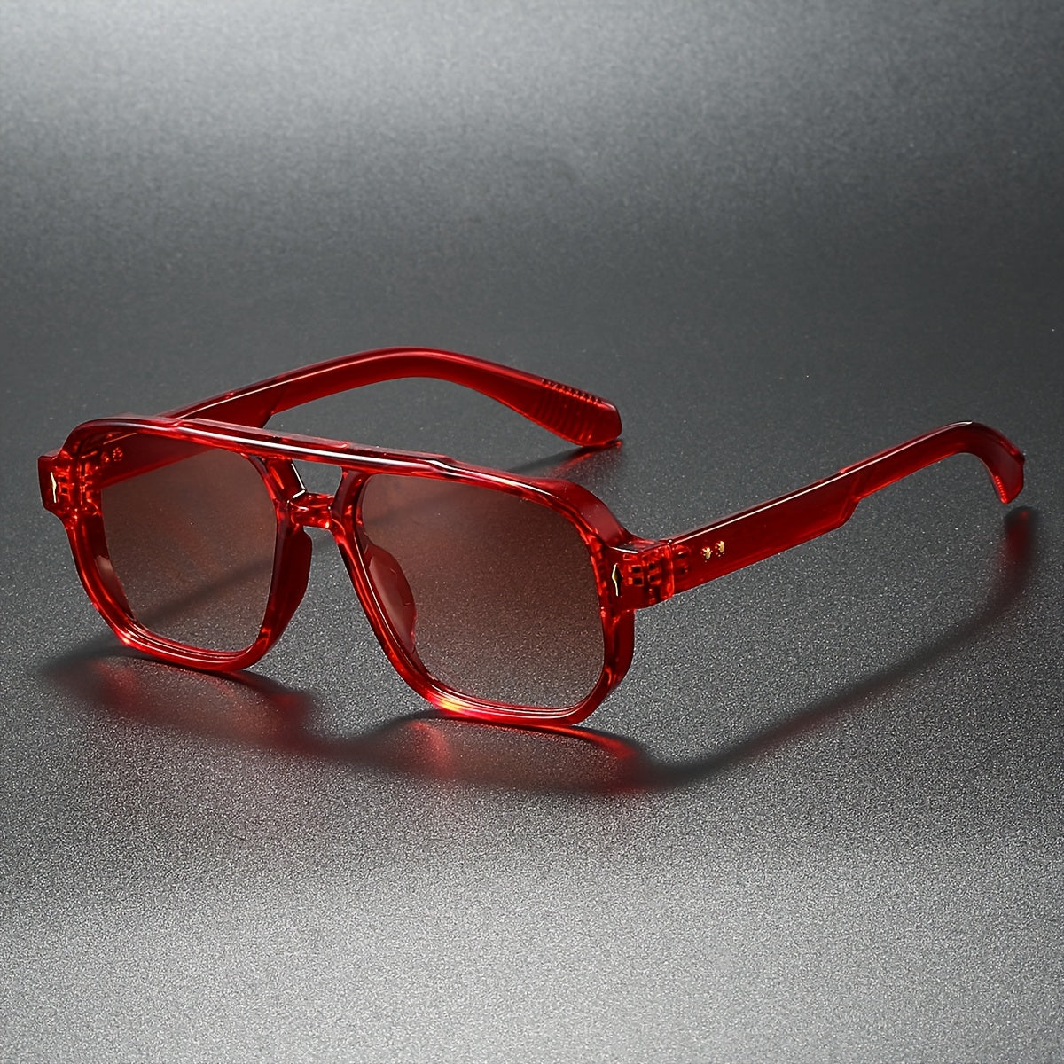 Angular aviator double bridge sunglasses for men | Zephyr -4
