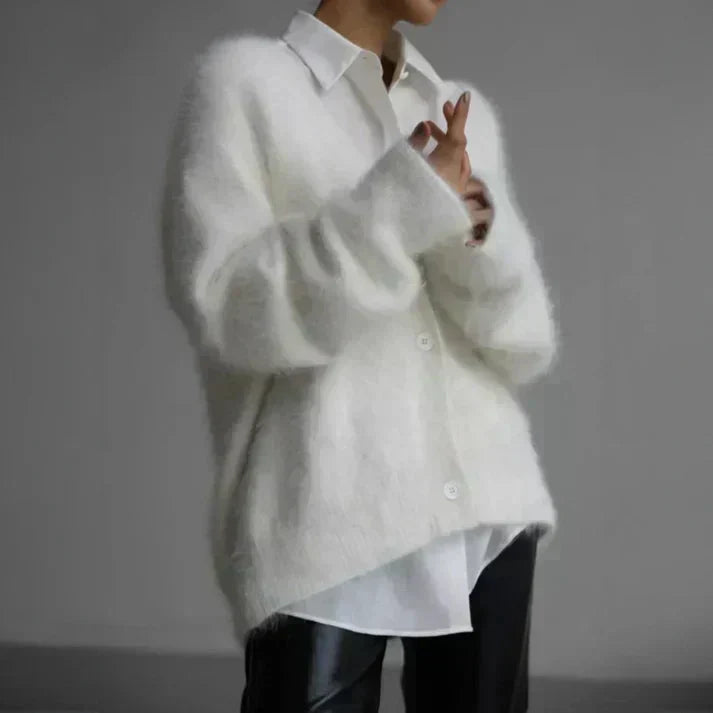 Soft round neck sweater for women | Daisy -5
