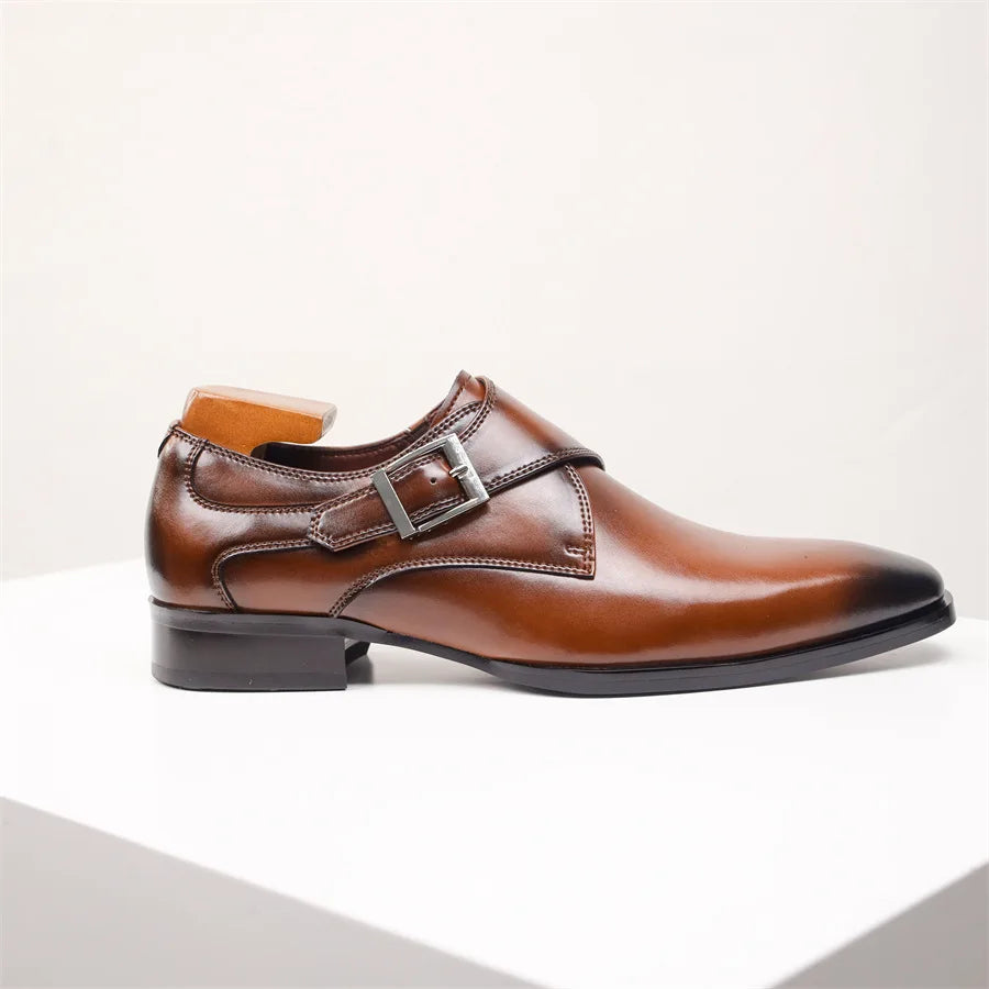 Lorenzo milano monk strap shoes for men | Vittorio -7