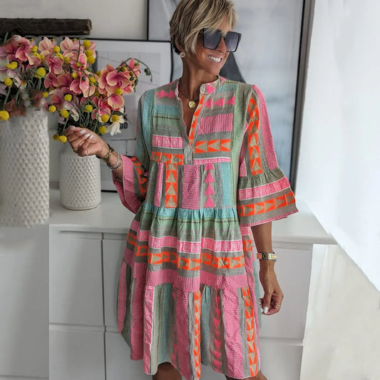 Summer flowy dress for women | Melanie -1
