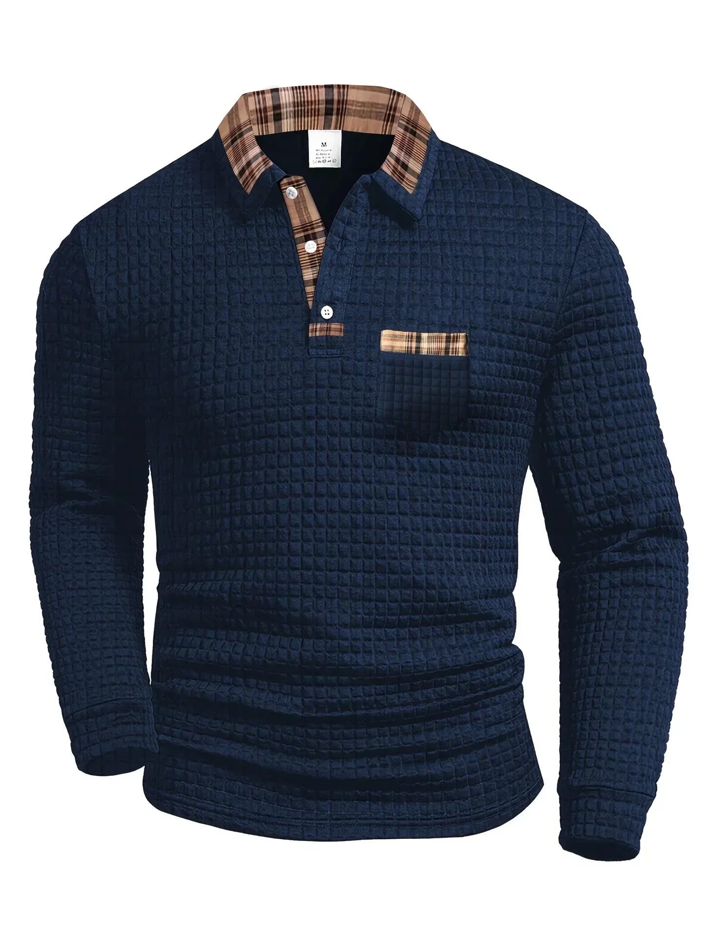 Elegant fitted cut sweater for men | Caseyon -2