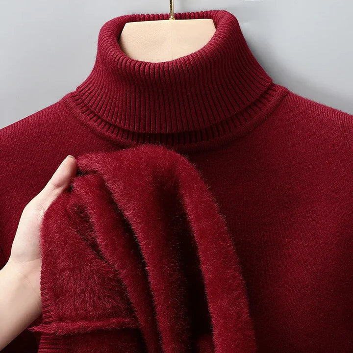 Elegant sweater turtleneck for women | Celestia -16