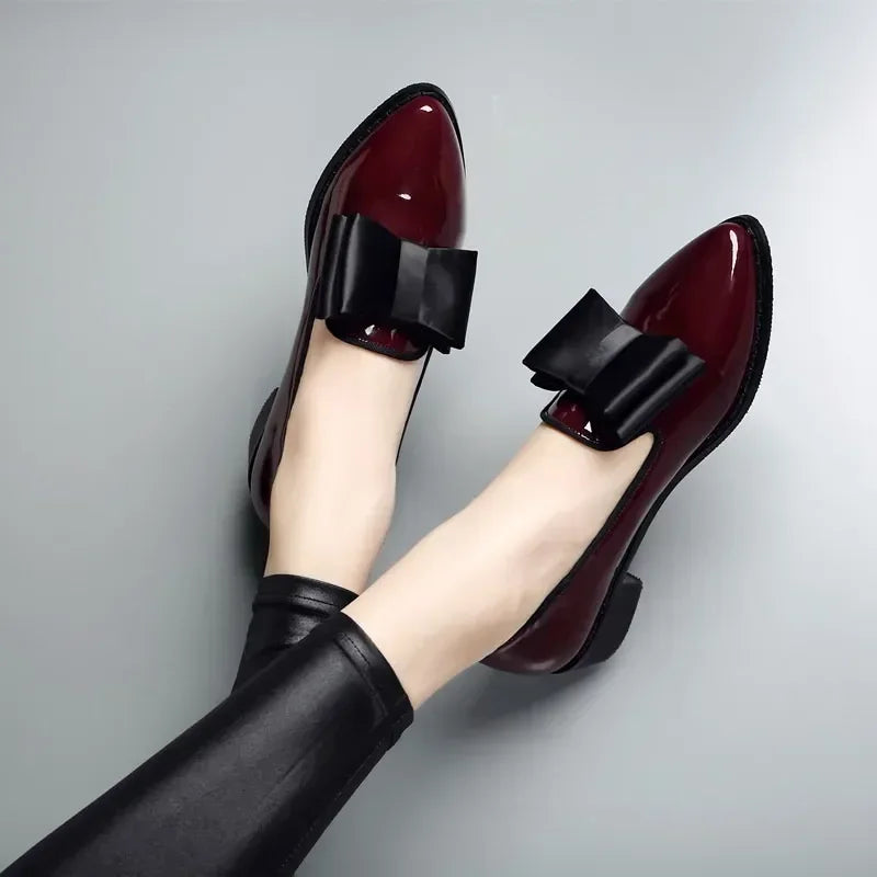 Penelope bow tie shoes for women | Clarisse -6