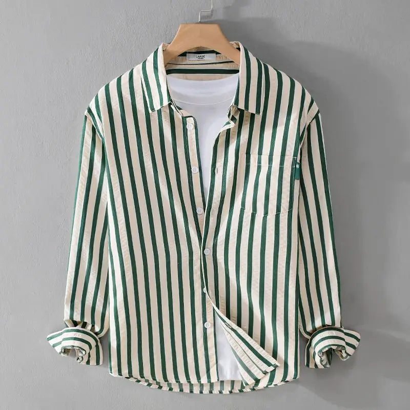 Striped trendy shirt for men | Maxim -3