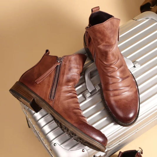 Ankle chelsea elegant boots for men | Adrien -1