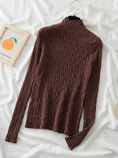 Cosy turtleneck sweater for women | Emma -1