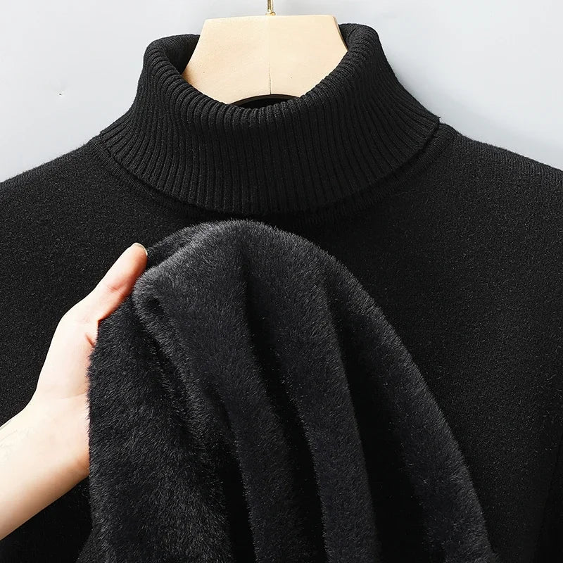 Elegant sweater turtleneck for women | Celestia -10