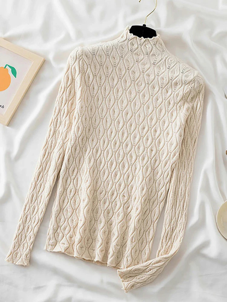 Cosy turtleneck sweater for women | Emma -3