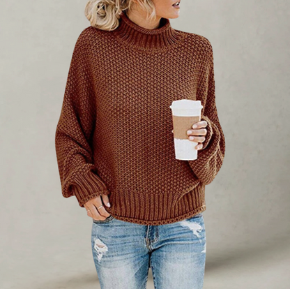 Knitted comfortable sweater for women | Celia -3