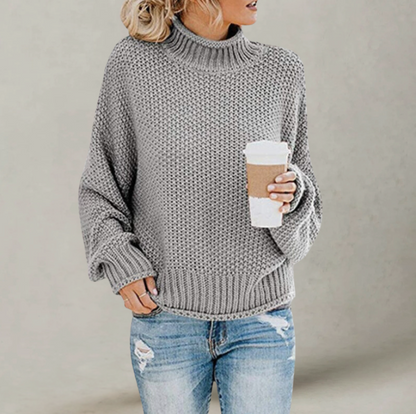 Knitted comfortable sweater for women | Celia -2