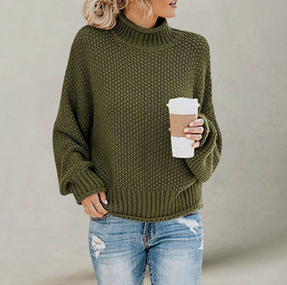 Knitted comfortable sweater for women | Celia -6