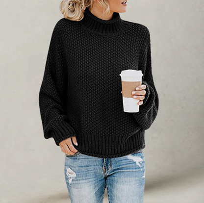 Knitted comfortable sweater for women | Celia -7