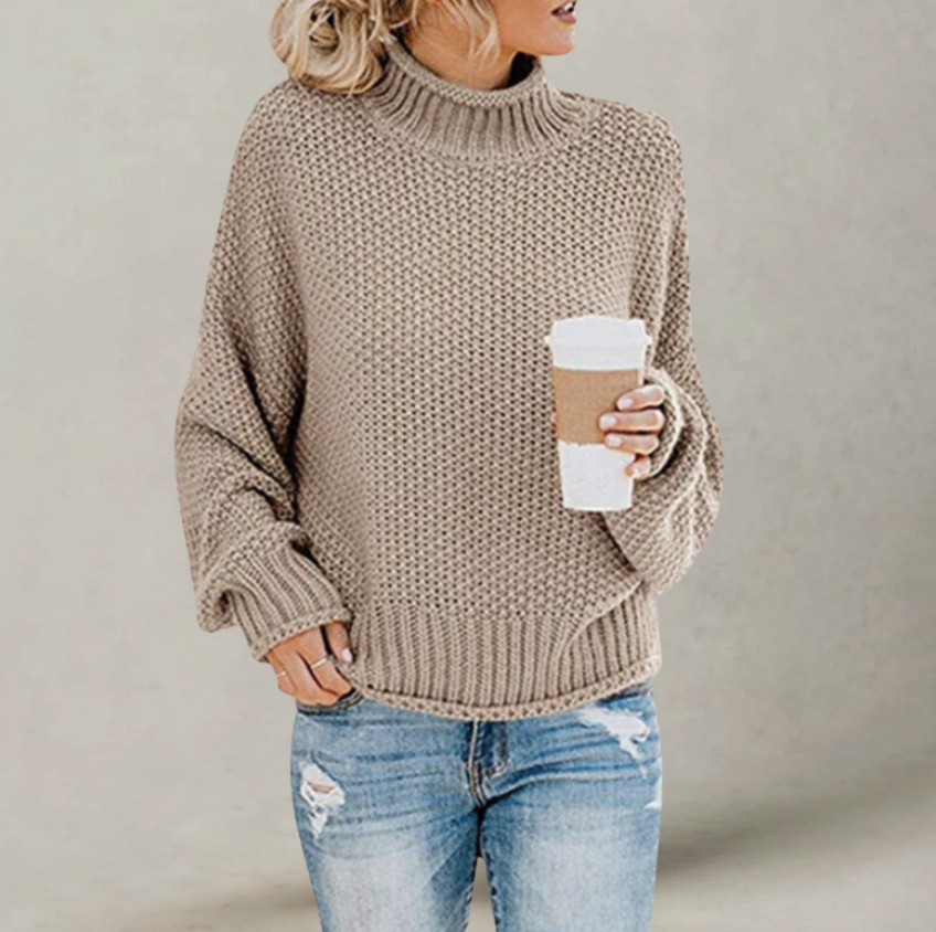 Knitted comfortable sweater for women | Celia -9
