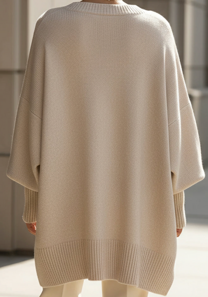 Oversized elegant sweater for women | Serena -6