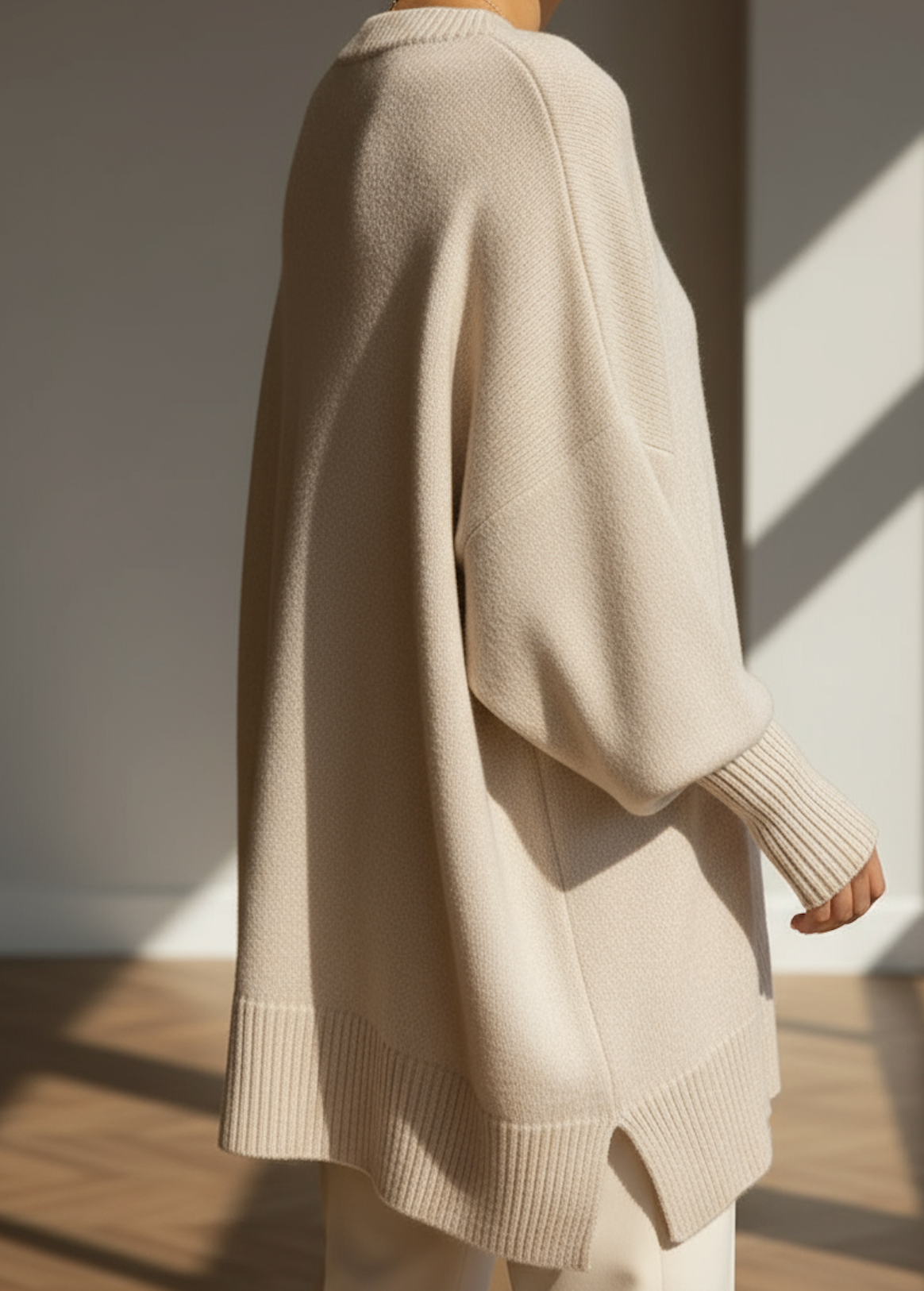 Oversized elegant sweater for women | Serena -7