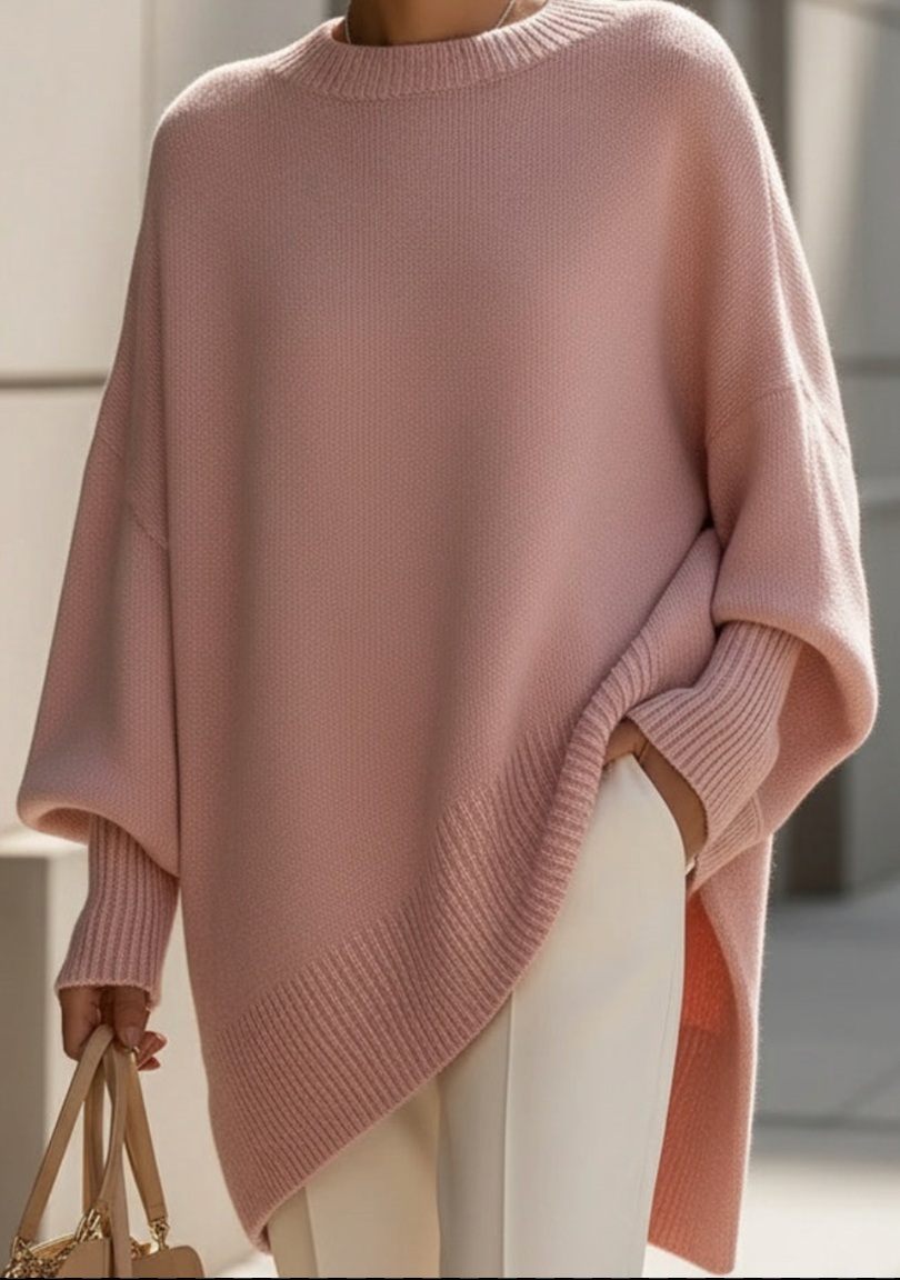Oversized elegant sweater for women | Serena -8