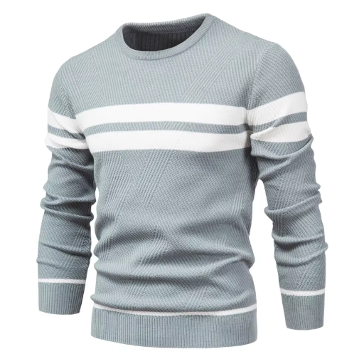 Elegant pattern chevrons sweater for men | Henri -2