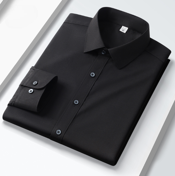 Button-up formal long-sleeve shirt for men | Kirk -1