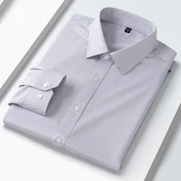 Button-up formal long-sleeve shirt for men | Kirk -3