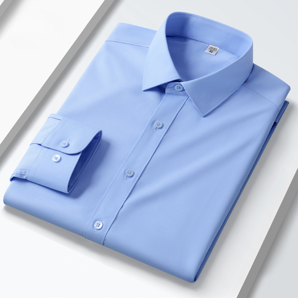 Button-up formal long-sleeve shirt for men | Kirk -6