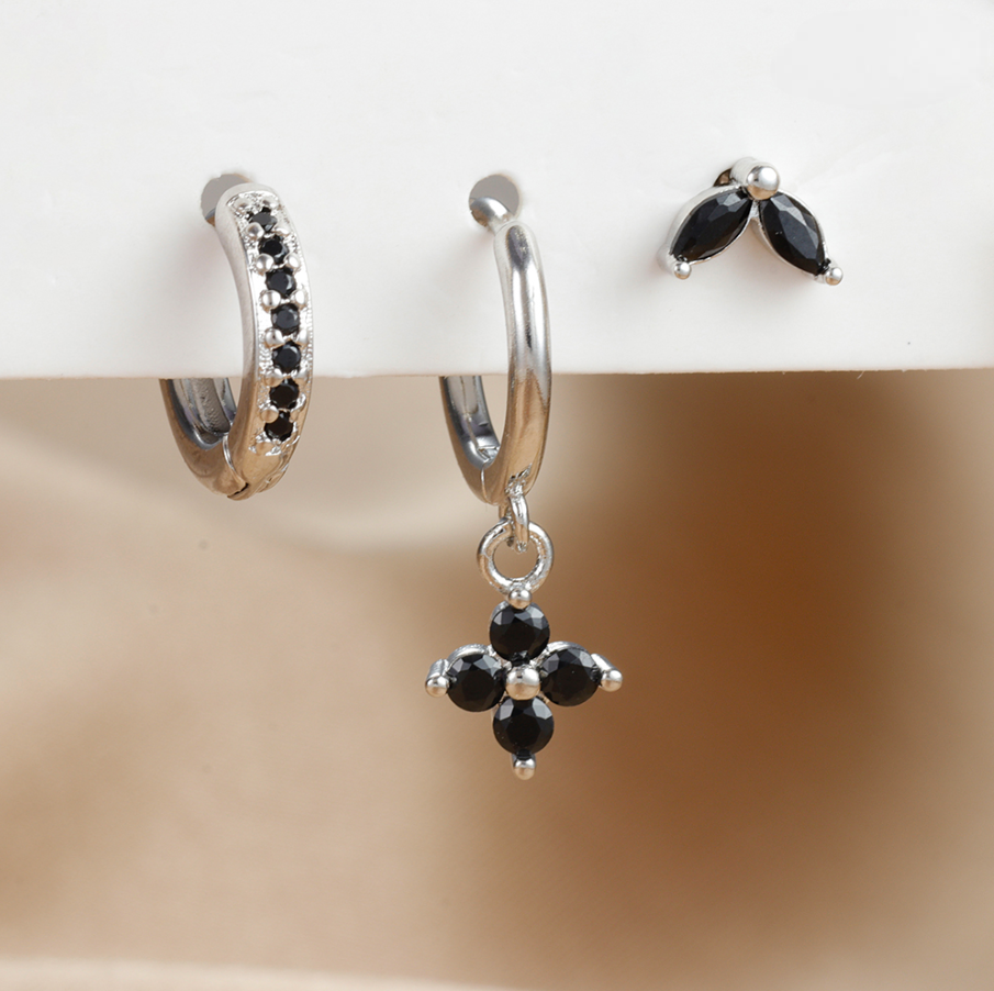 Earrings modern set for women | Eden -16
