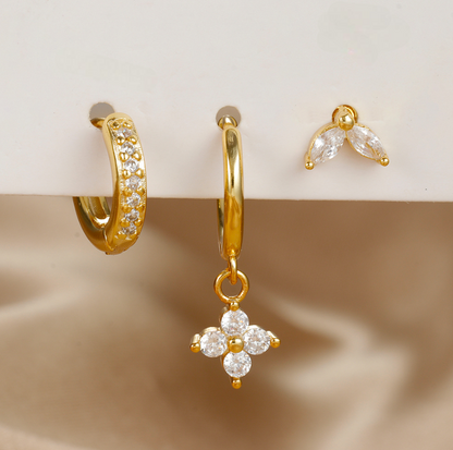 Earrings modern set for women | Eden -10