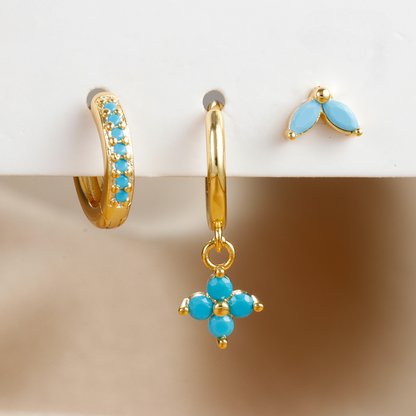 Earrings modern set for women | Eden -11