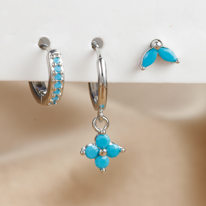 Earrings modern set for women | Eden -17