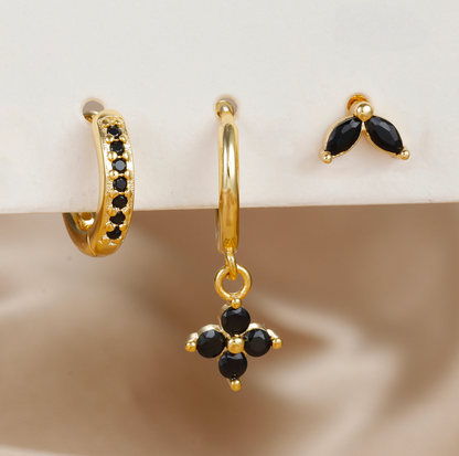 Earrings modern set for women | Eden -9