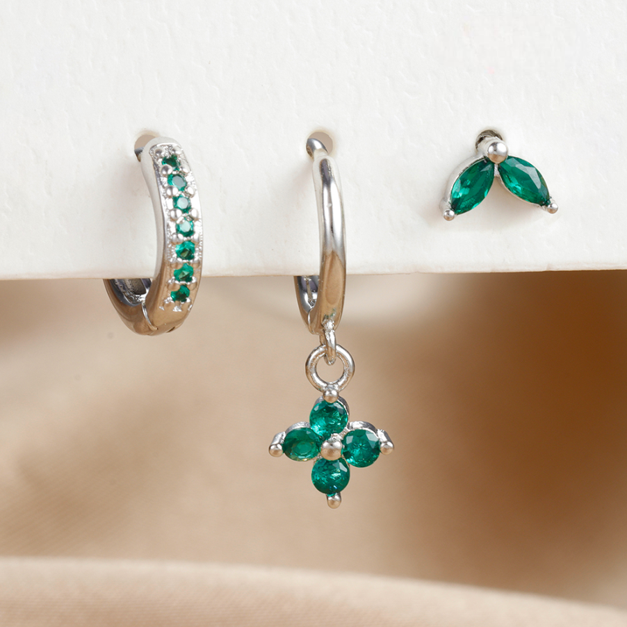 Earrings modern set for women | Eden -1