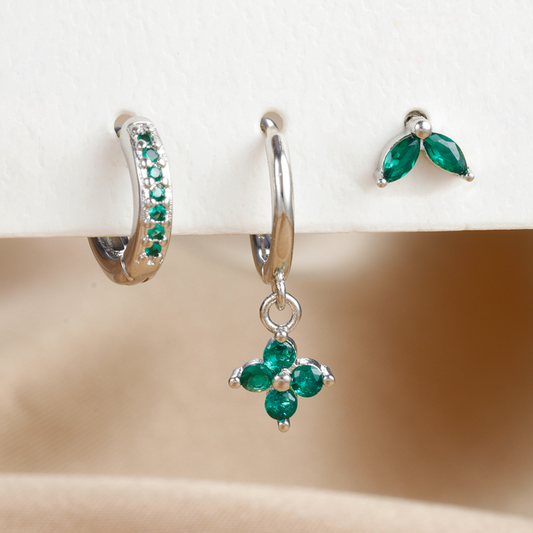 Earrings modern set for women | Eden -1