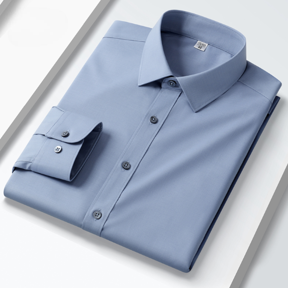 Button-up formal long-sleeve shirt for men | Kirk -2