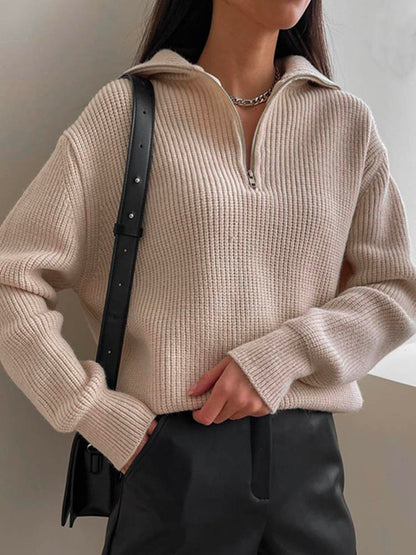 Elegant timeless sweater for women | Lisa -2