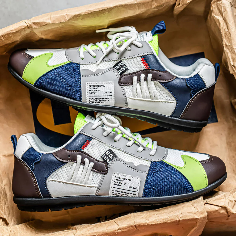 Comfort lace-up sneakers for men | Lioren -5
