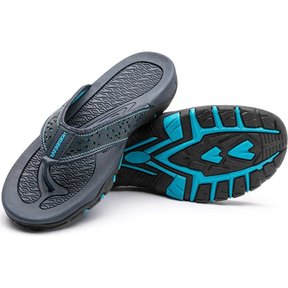 Supportive athletic flip flops arch cardigan for men | WaveStride -17