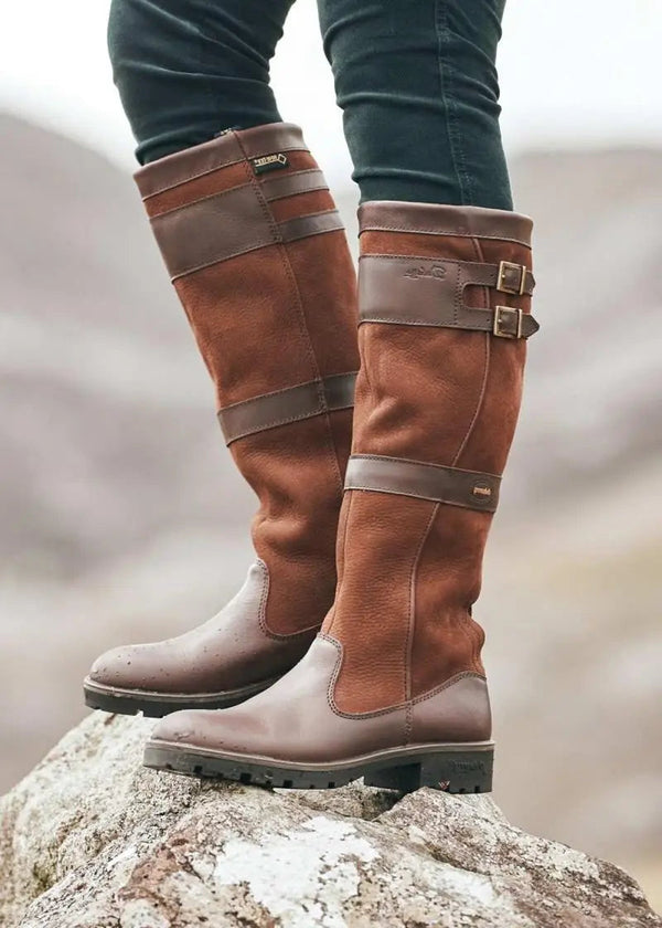 Tall horse riding winter boots for women | Dalila -2