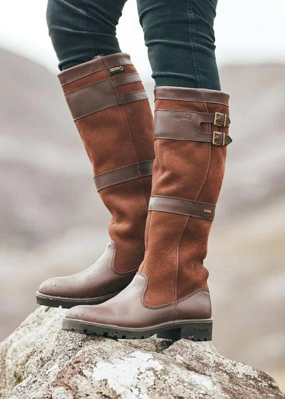 Tall horse riding winter boots for women | Dalila -2