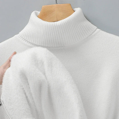 Elegant sweater turtleneck for women | Celestia -5