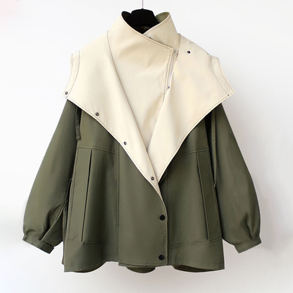 Soft eole jacket for women | Elegant and Water-repellent -14