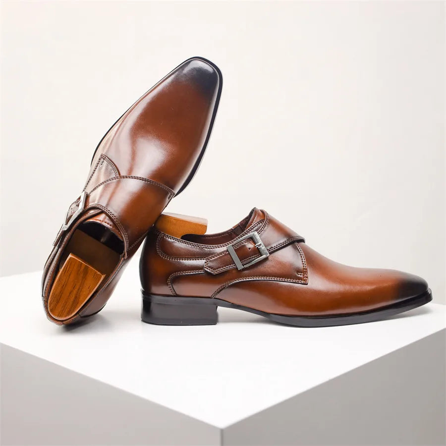 Lorenzo milano monk strap shoes for men | Vittorio -3