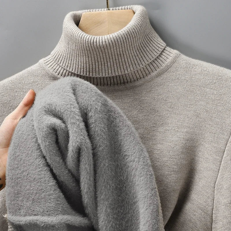 Elegant sweater turtleneck for women | Celestia -8