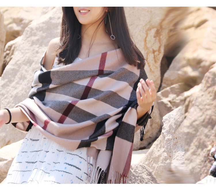 Luxurious cashmere scarf for women | Margaux -23