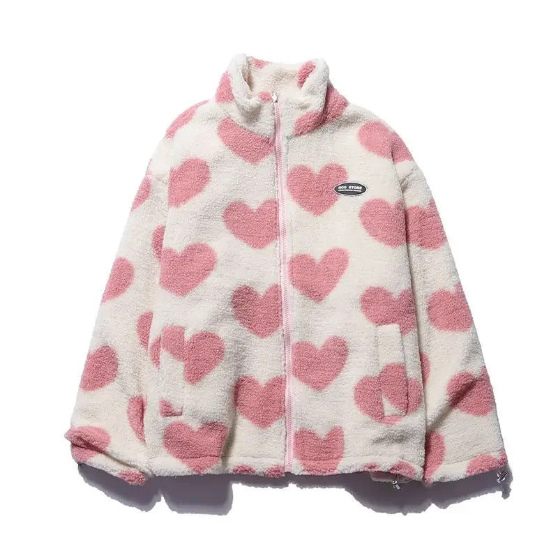 Reversible shape heart jacket for women | Elenya -9