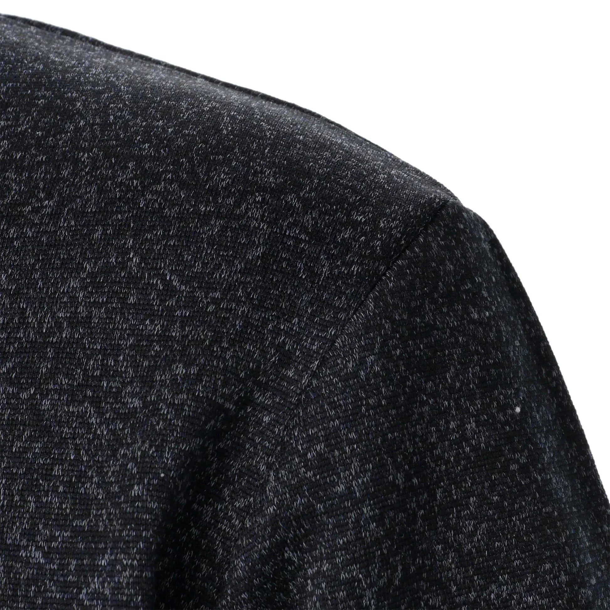 Buttoned collar elbow pads sweater for men | Adrien -13