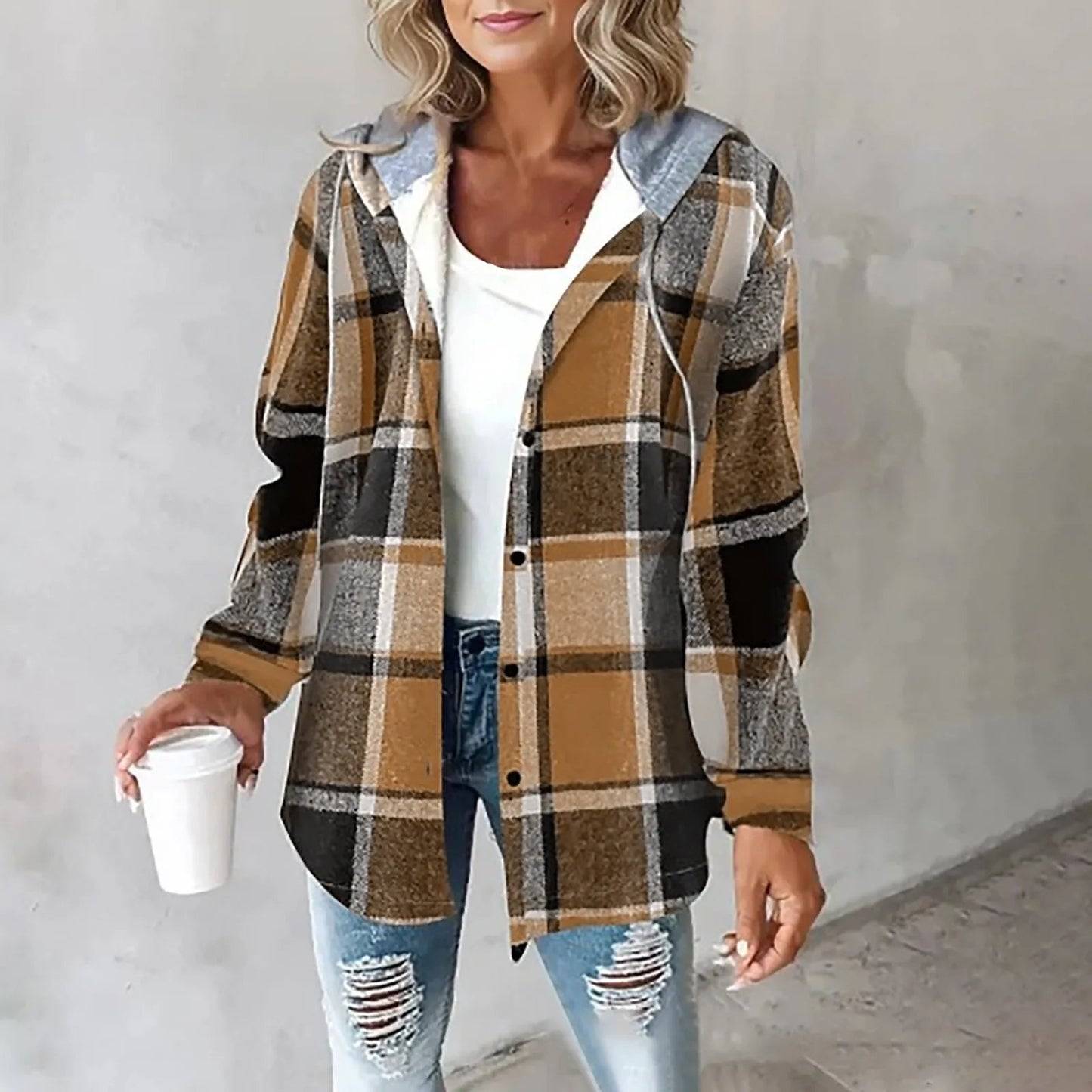 Elegant structured cut jacket for women | Maelle -10