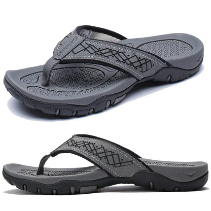 Supportive athletic flip flops arch cardigan for men | WaveStride -14